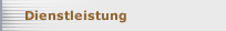Dienstleistung